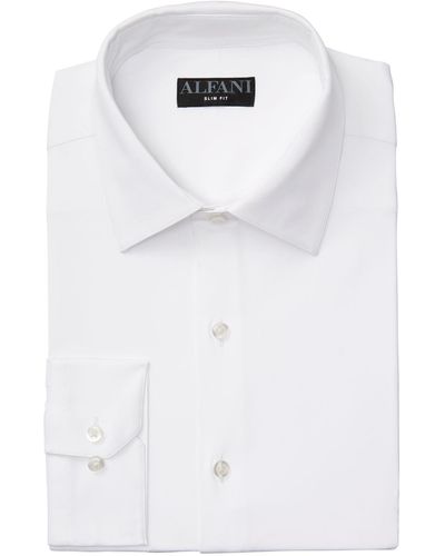 White Alfani Shirts for Men | Lyst