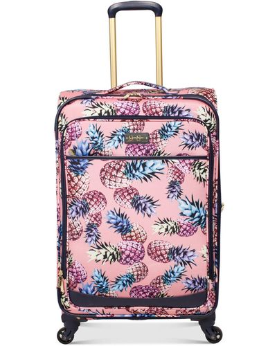 Jessica Simpson Pineapple 29" Expandable Spinner Suitcase - Multicolor