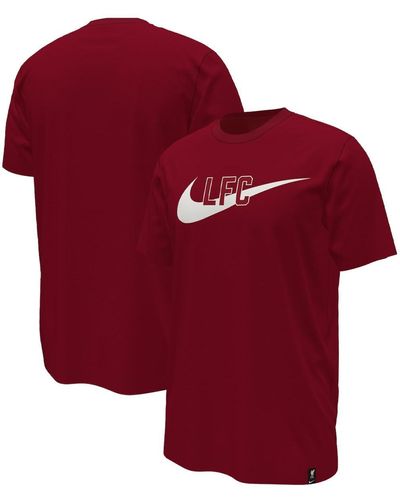 Nike Liverpool Swoosh T-shirt - Red