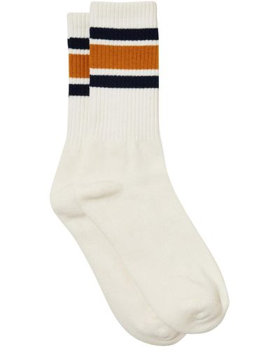 Cotton On Essential Socks - White