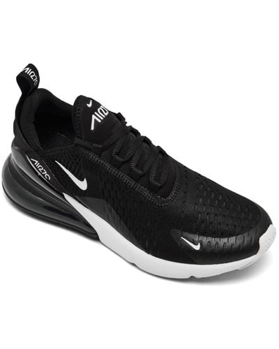 Nike Air Max 270 Casual Sneakers From Finish Line - Black