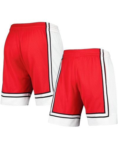 Mitchell & Ness Unlv Rebels Authentic Shorts - Red