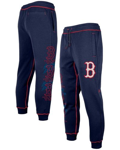 KTZ Boston Red Sox Team Split jogger Pants - Blue