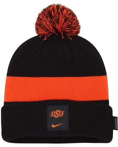 Nike Oklahoma State Cowboys Sideline Team Cuffed Knit Hat - Red