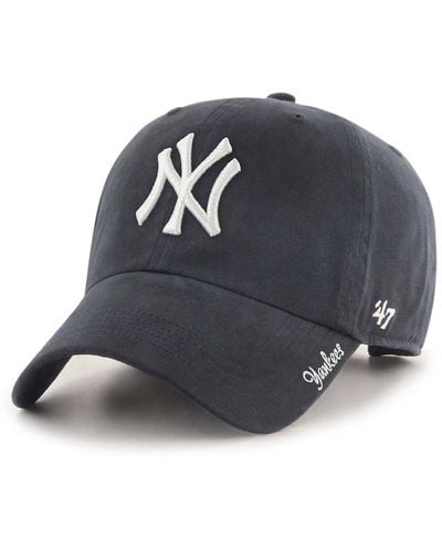 '47 New York Yankees Team Miata Clean Up Adjustable Hat - Blue
