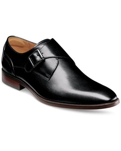 Florsheim Ravello Monk Strap Dress Shoes - Black