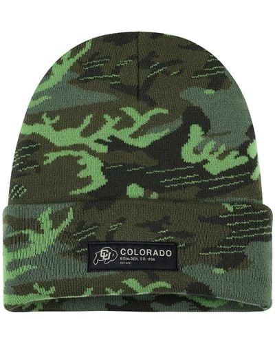 Nike Colorado Buffaloes Veterans Day Cuffed Knit Hat - Green