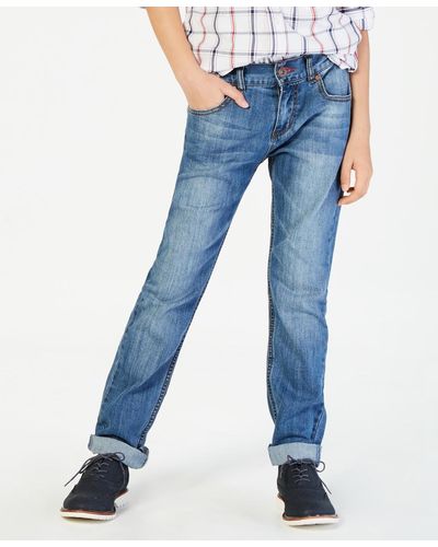 Tommy Hilfiger Big Boys Regular-fit Jeans - Blue