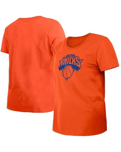 KTZ New York Knicks 2023/24 City Edition T-shirt - Orange