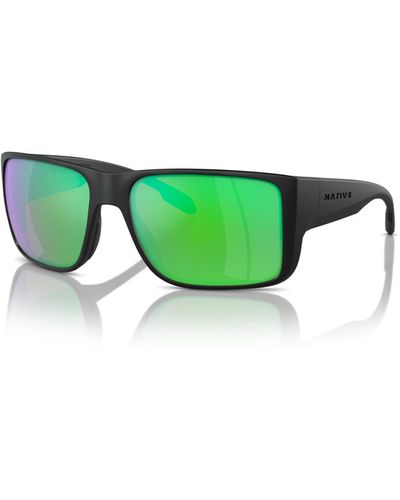 Native Eyewear Polarized Sunglasses - Green