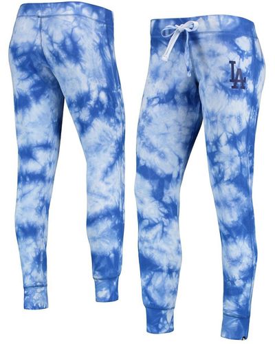 KTZ Los Angeles Dodgers Tie-dye jogger Pants - Blue