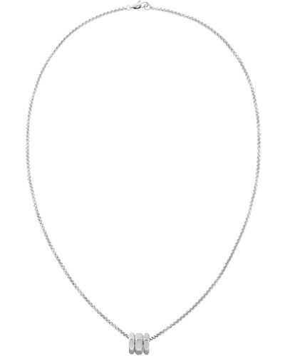 Calvin Klein Stainless Steel Necklace - White