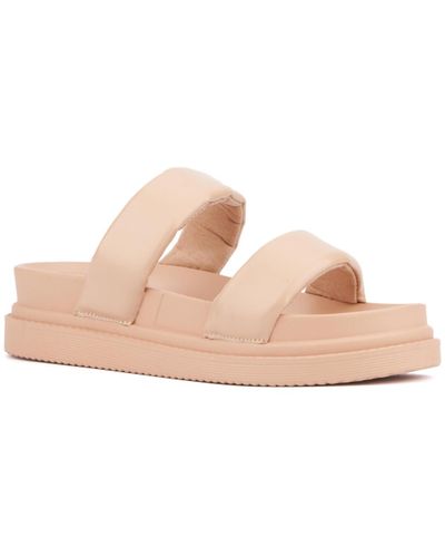 Olivia Miller Pto Platform Sandal - Pink