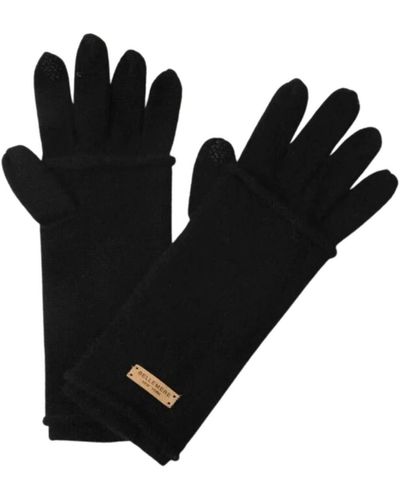 Bellemere New York Bellemerenewyork Cashmere Touchscreen Gloves - Black