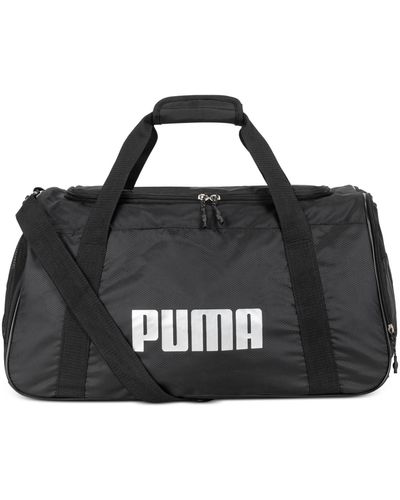 PUMA Foundation Duffel Bag With Removable Shoulder Strap - Black