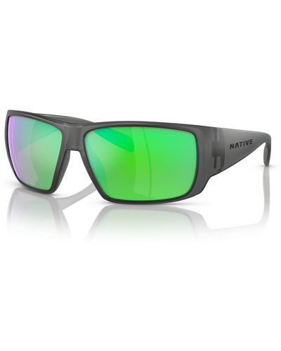 Native Eyewear Sightcaster Polarized Sunglasses - Green