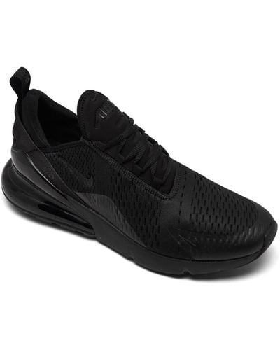 Nike Air Max 270 Casual Sneakers From Finish Line - Black