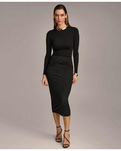 Donna Karan Jersey Dressing Collection - Black