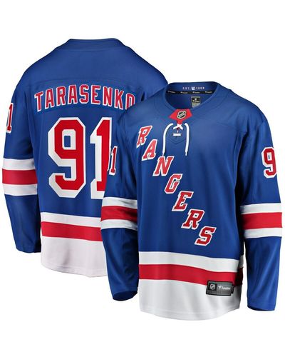 Fanatics Vladimir Tarasenko New York Rangers Premier Breakaway Player Jersey - Blue