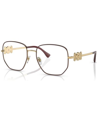 Versace Irregular Eyeglasses Ve1283 - Metallic
