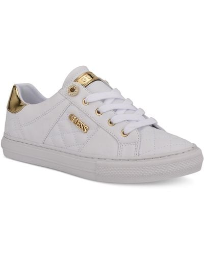 Guess Loven Casual Lace-up Sneakers - Multicolor