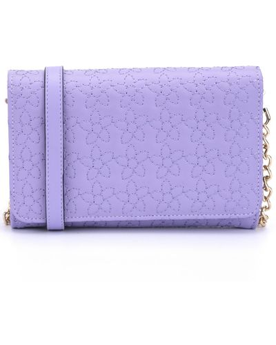 Olivia Miller Dahlia Mini Wallet Crossbody - Purple