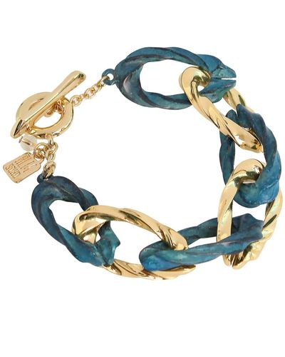 Robert Lee Morris Link Bracelet - Blue