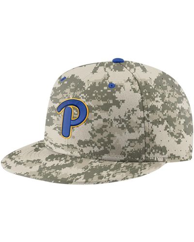 Nike Pitt Panthers Aero True Baseball Performance Fitted Hat - Multicolor