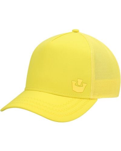 Goorin Bros Gateway Trucker Snapback Hat - Yellow