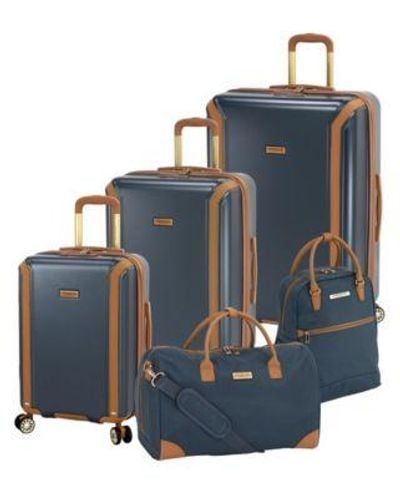 London Fog New Regent luggage Collection Created For Macys - Blue