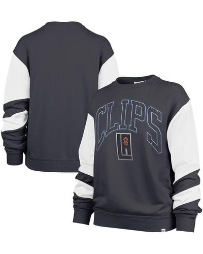 '47 La Clippers 2023/24 City Edition Nova Crew Sweatshirt - Blue