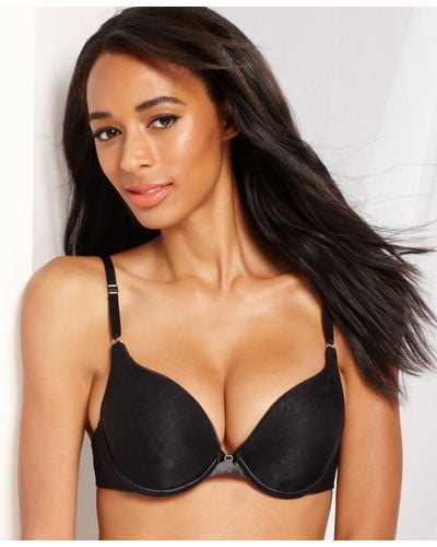 Vanity Fair Lily Of France Extreme Ego Boost Tailored Push Up Bra 2131101 - Black