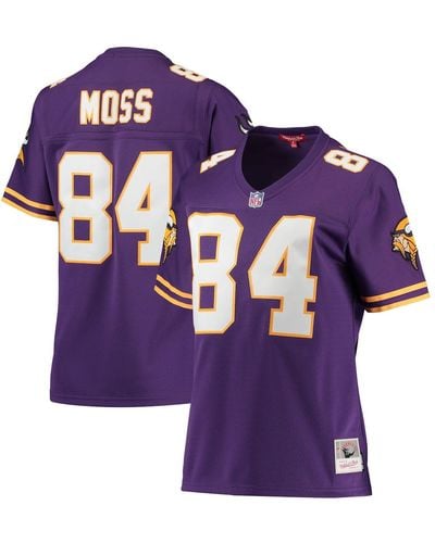 Mitchell & Ness Randy Moss Minnesota Vikings Legacy Replica Team Jersey - Purple