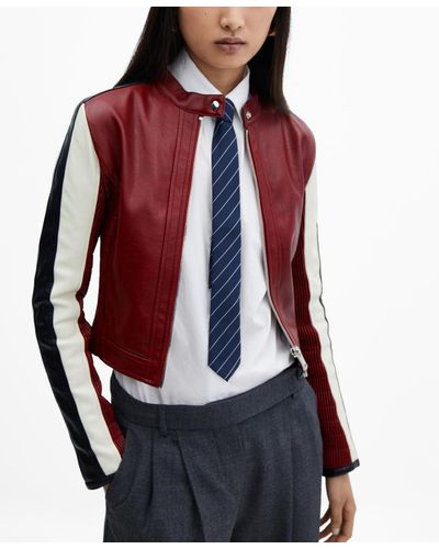 Mango Leather jackets for Women | Online Sale up to 60% off | Lyst