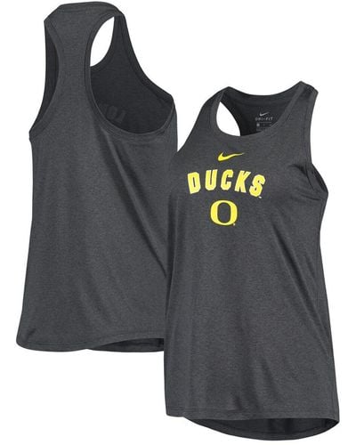 Nike Oregon Ducks Arch And Logo Classic Performance Tank Top - Black