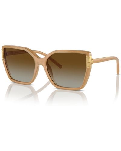 Tory Burch Polarized Sunglasses - Brown