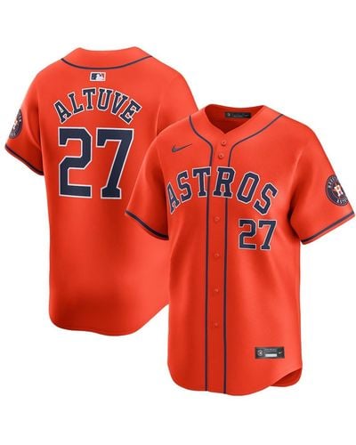 Fanatics Nike Jose Altuve White Houston Astros Home Limited Player Jersey - Red