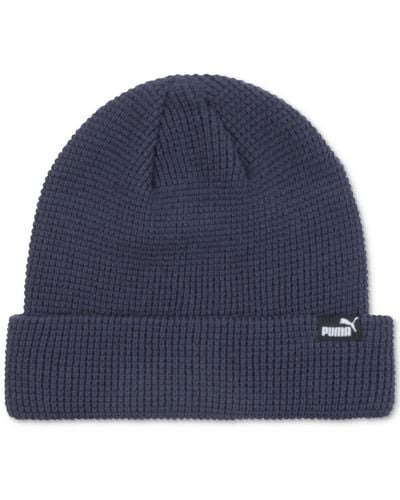 PUMA Prospect Watchman Space Dyed Knit Beanie - Blue
