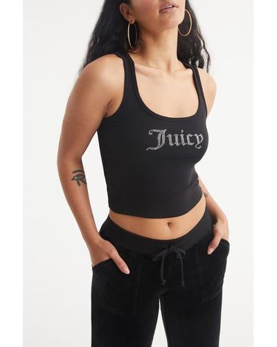 Juicy Couture Bling Neck Tank - Black