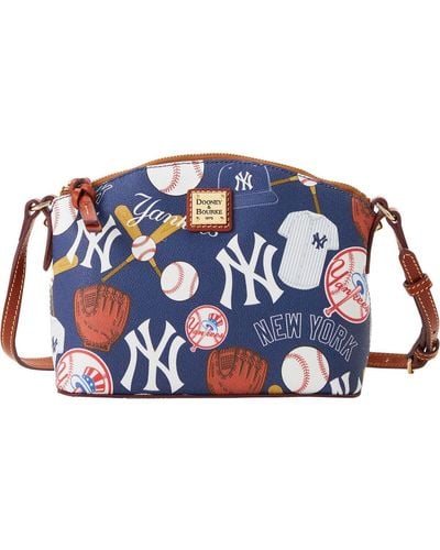 Dooney & Bourke New York Yankees Game Day Suki Crossbody Bag - Blue