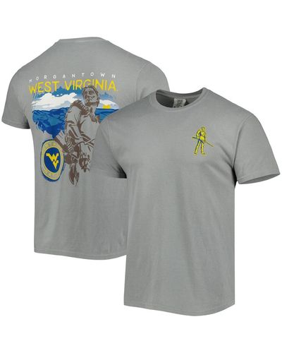 Image One West Virginia Mountaineers Hyperlocal T-shirt - Gray