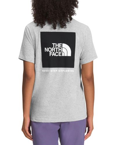The North Face Nse Box Logo T-shirt - Gray