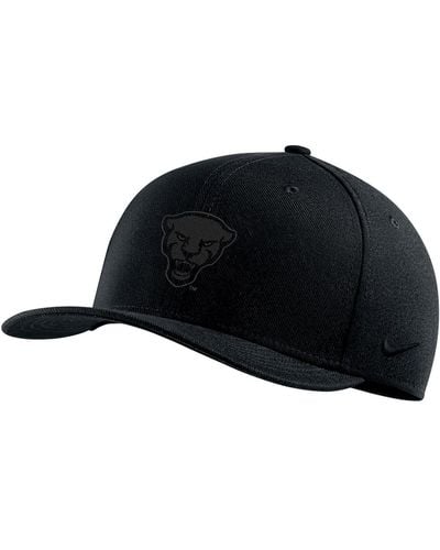 Nike Pitt Panthers Triple Classic99 Performance Flex Hat - Black