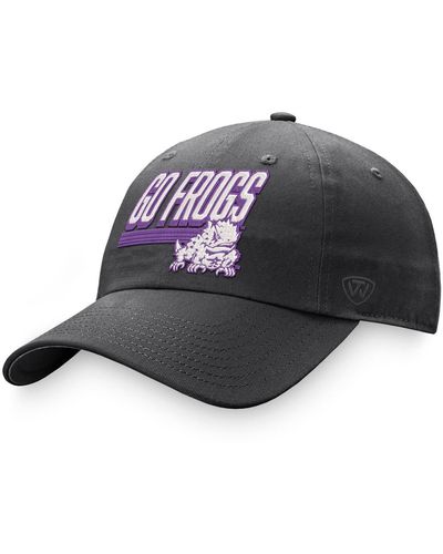 Top Of The World Tcu Horned Frogs Slice Adjustable Hat - Multicolor