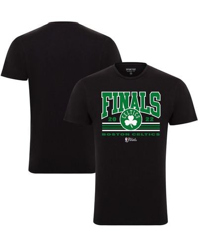 Sportiqe Boston Celtics 2022 Nba Finals Bingham T-shirt - Black