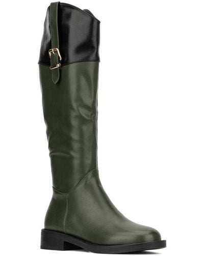 TORGEIS Desiree Tall Boot - Green
