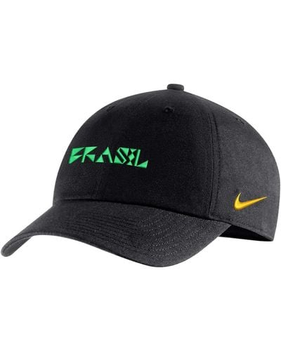 Nike Brazil National Team Campus Performance Adjustable Hat - Blue