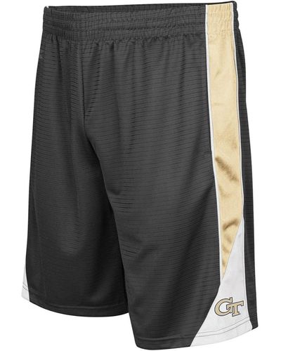 Colosseum Athletics Georgia Tech Yellow Jackets Turnover Shorts - Gray