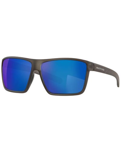 Native Eyewear Native Wells Xl Polarized Sunglasses - Blue