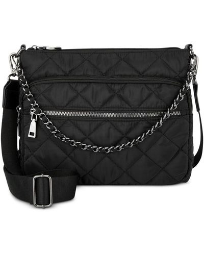 INC International Concepts Margeauxx Quilted Crossbody - Black